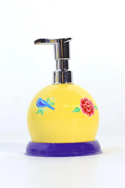 DEDEMİN EMAYELERİ El Boyama Sarı Sabunluk