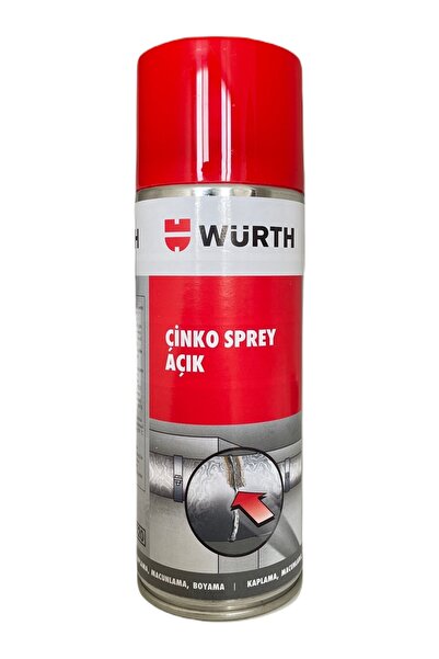 Würth ÇİNKO SPREYİ AÇIK RENKLİ 400 NL