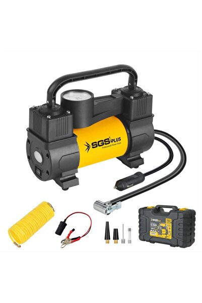 Genel Markalar ARAÇ HAVA KOMPRESÖRÜ 12V 150 PSI BASINÇ GÖSTERGELİ SGS5391