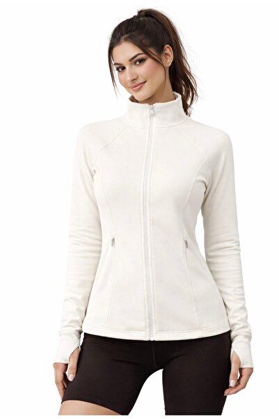 SHEBARA FERMUARLI DIK YAKA SPORCU SWEATSHIRT