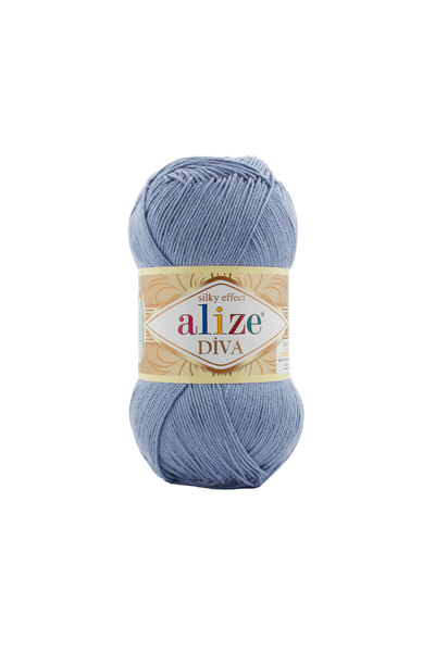 Alize خيوط الحياكة اليدوية ديفا مرسيريزد