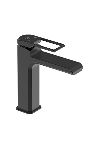 GPD Quadro Lavabo Bathroom Faucet Black-Mlb190-S-