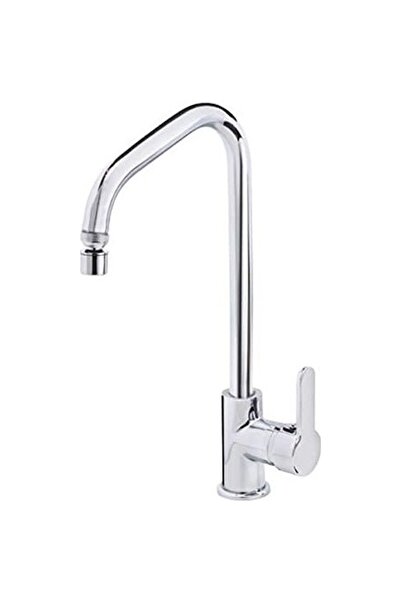 Polisu Kristal Mix Eğik Borulu Eviye Bataryası Krs555 Krom