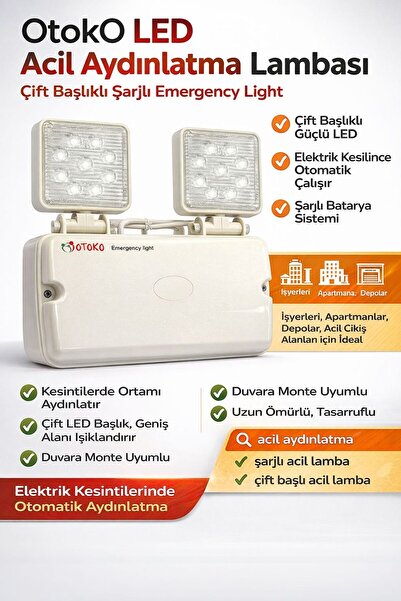 Otoko Acil Aydınlatma Armatürü Epl2