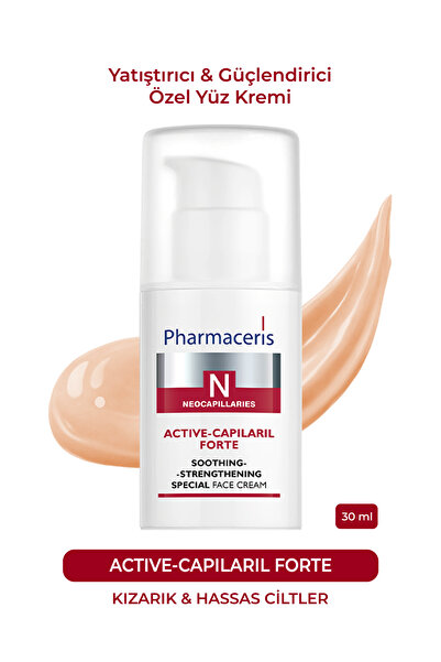 Pharmaceris Active-Capilaril Forte | Yatıştırıcı & Güçlendirici Özel Yüz Krem...