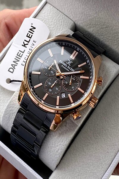 Daniel Klein Yeni Sezon Paslanmaz Çelik Kordon Erkek Kol Saati,3ATM Su Geçirm...