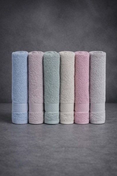 HOME MOD STORE 6 τεμάχια 70x140 εκ. Οικονομικό σετ πετσετών μπάνιου μεγάλου μ...