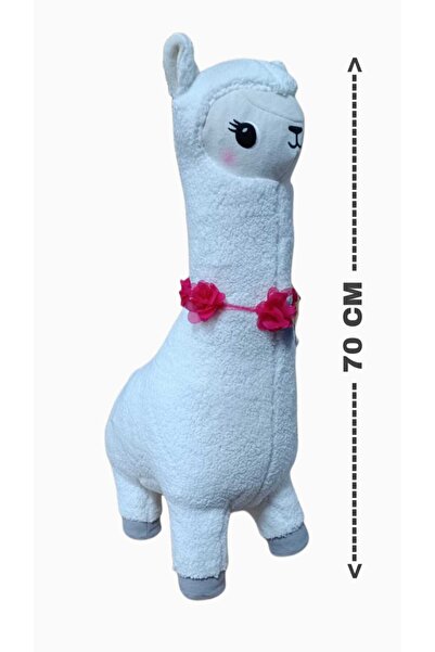 GRAN TOYS Oyun ve Uyku Arkadaşım Peluş Alpaka Lama - 70 cm