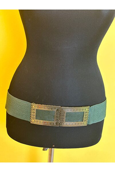 Gönülden Tasarım Curea elastică de damă cu cataramă din oțel