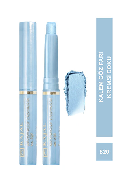 KAJAL Suya Dayanıklı Bebek Mavisi Göz Farı - Waterproof Baby Blue Eyeshadow N...
