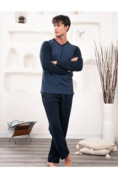 Pelin Muški klasični pidžama set za novu sezonu 2025