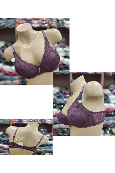 Belvü SUtien căptușit cu dantelă la piept