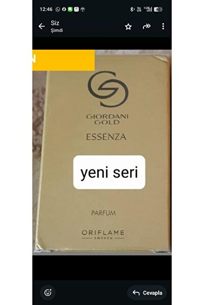 Oriflame Giordani Gold Essenza Özel Portakal Çiçeği Notası Kadın Parfümü(%100...