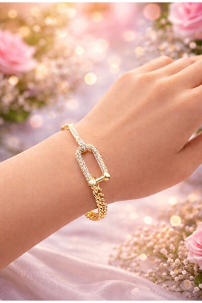 VEGALUXE سوار من حجر الزركون الفولاذي لا يسبب التسويد.