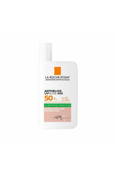 La Roche Posay Anthelios Uvmune 400 Oil Control Fluid Renkli Güneş Kremi Spf5...