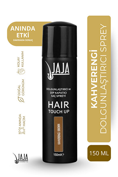 Jaja Kahve (Brown) Dip Kapatıcı & Dolgunlaştırıcı Saç Spreyi | 150 ML