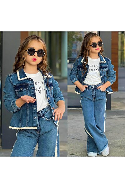 My Kids Wear Boy's Holiday Hooded Denim Jacket, Trousers & T-Shirt (3-Piece) ...