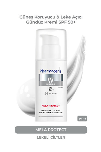 Pharmaceris Mela-Protect SPF 50+ | Güneş Koruyucu & Leke Açıcı Gündüz Kremi (...