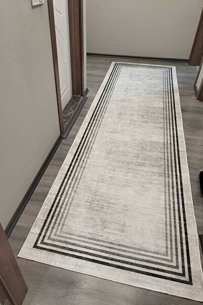 Thalia Home Kaymaz Tabanlı Yıkanabilir Baskılı Yolluk Halı