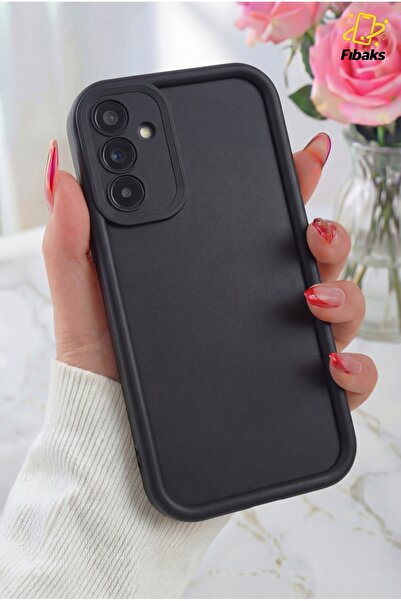 Fibaks Galaxy S25 FE Uyumlu Kılıf Kamera Korumalı Yumuşak Dokulu Darbe Emici ...