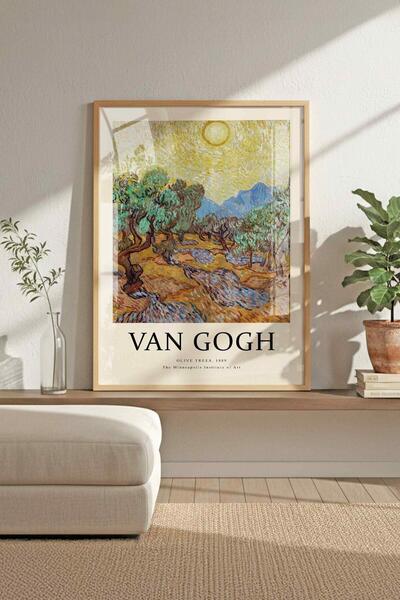 Buka Shops Matisse, Van Gogh, Monet 3'lü Tablo Seti Çerçeveli Renk Seçenekli
