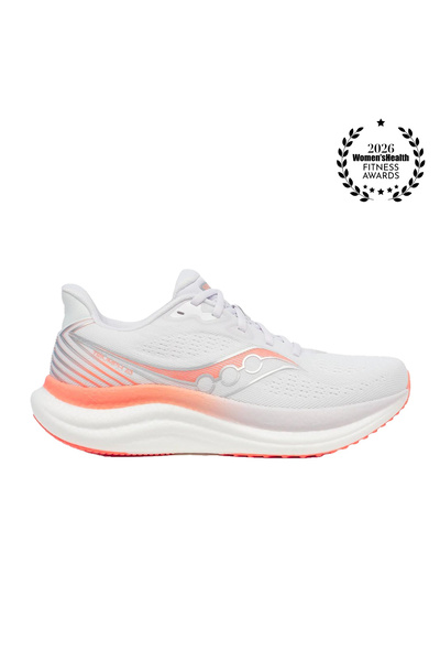 SAUCONY 23 حذاء نسائي للجري على الطريق باللون الأبيض حذاء نسائي للجري على الط...