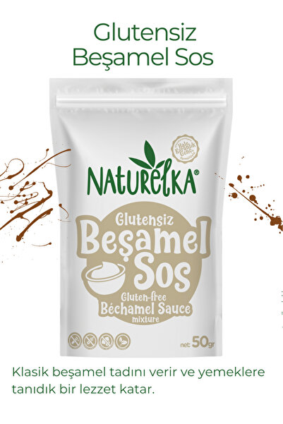 Naturelka Glutensiz Beşamel Sos Karışımı 50 Gr