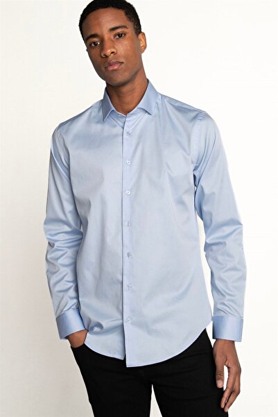 Tudors Бавовняна сорочка з довгим рукавом з бавовняного атласу преміум-класу ...