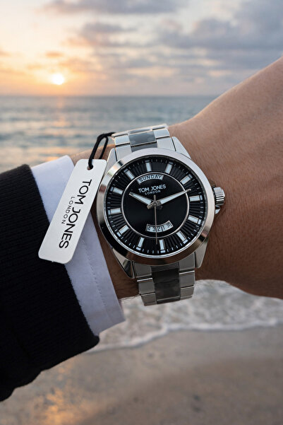 Tom Jones Original Tom Jones Waterproof Steel Men's Watch+Wristband