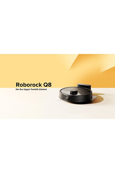Roborock Q8 Akıllı Robot Süpürge Siyah