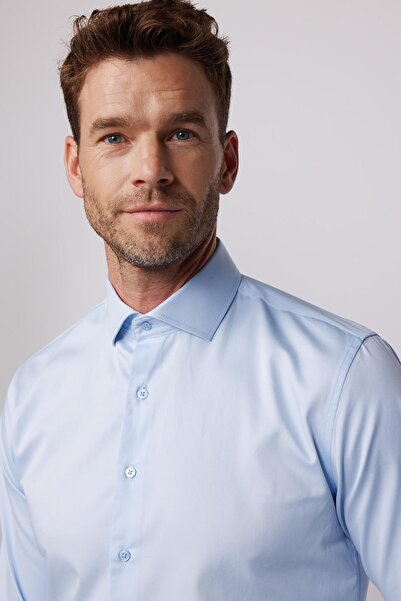 Tudors Бавовняна сорочка з довгим рукавом з бавовняного атласу преміум-класу ...