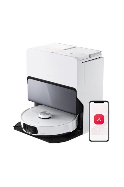 Roborock S8 Maxv Ultra Akıllı Robot Süpürge Beyaz