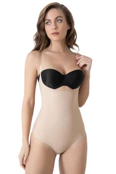 Wogi Laser Cut Strappy Breastless Slip Body Corset