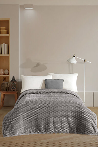 Elart Pătură Star dublă Wellsoft (180x220 cm) Antracit