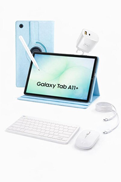 Samsung Galaxy Tab A11 Plus 6gb 128gb 11 İNÇ (KALEM HEDİYE) Kılıf Başlık Klav...