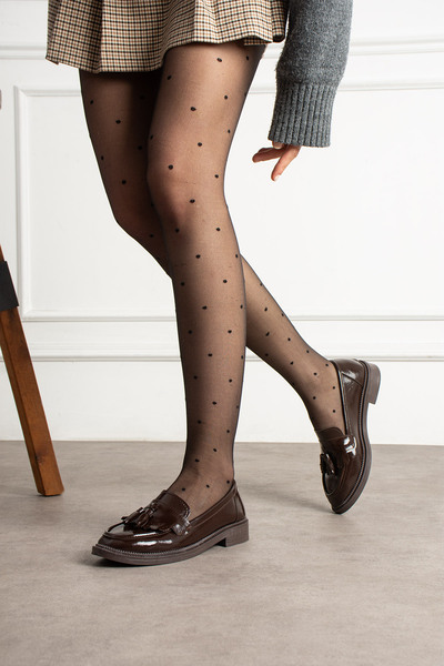 guijarro Дамски ежедневни обувки с ресни - удобна подметка за всеки ден, клас...