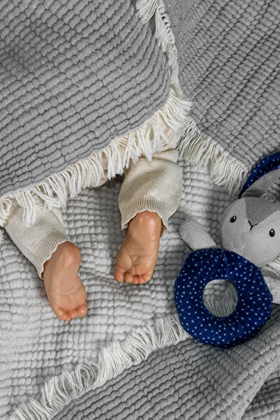 Elart Rubby Muslin Blanket Baby (100X120 cm) Anthracite