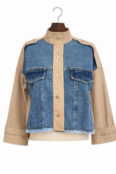 Bemore34 JEAN DETAYLI CROP TRENÇ