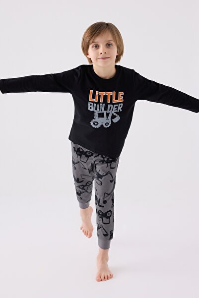 Rolypoly Σετ πιτζάμες για αγόρι - Single Jersey Woven