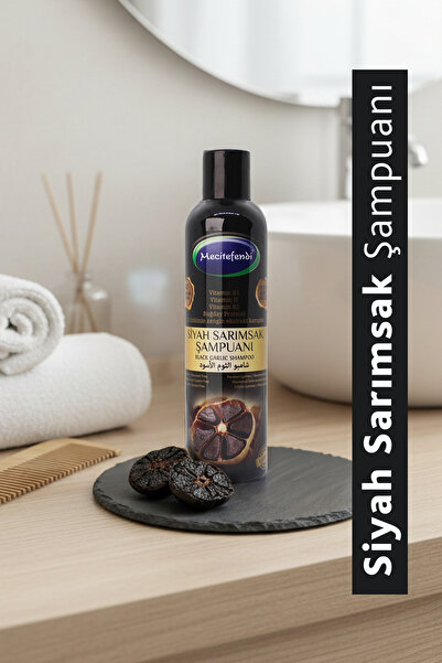 Mecitefendi MECİTEFENDİ SİYAH SARIMSAK ŞAMPUANI 250 ML