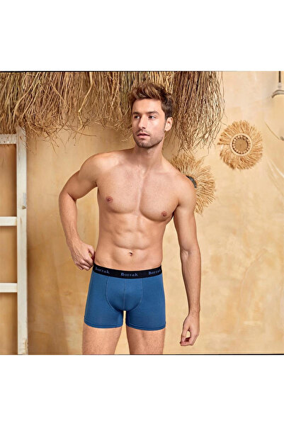 Berrak 4476 Chiloți boxer pentru bărbați colorați din Lycra modal