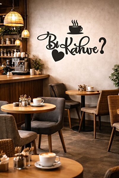 LAZORİAE Ball Coffee Wooden Kitchen Visual 5 Pieces 30*50