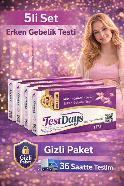 Palo Santo Erken Gebelik Testi %99.8 Kesin Sonuç X 5 Adet