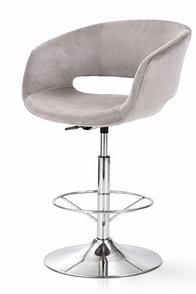 EVOFİSDUNYASİ Ciro Bar Sandalyesi Leke Tutmaz Kumaş