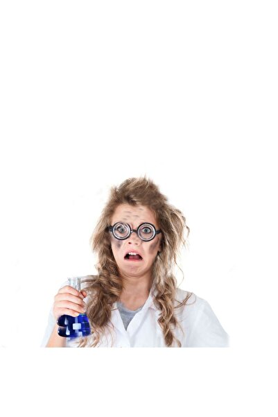 Pandoli Partidolu Profesör Bilim İnsanı Gözlüğü