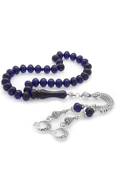 Tesbihane Непотъмняващ метален полумесец с ресни, изрязан на колелца, тъмноси...