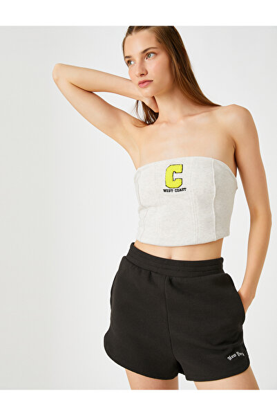 Koton Šortky s potištěným sloganem