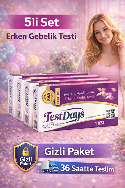 Palo Santo 5 Adet Erken Gebelik Testi %99.8 Kesin Sonuç