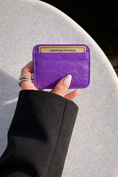 klovi Faux Leather Card Holder