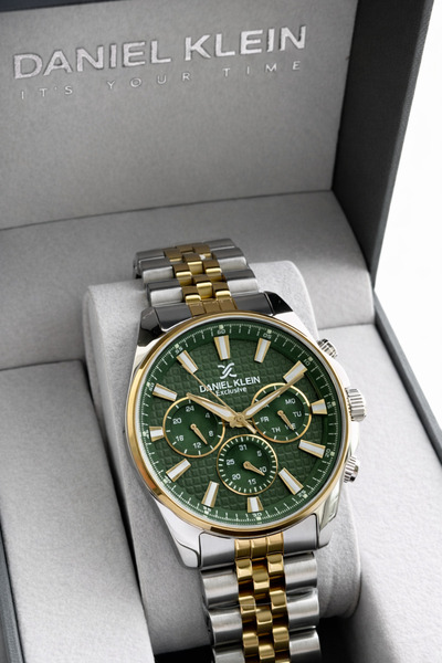 Daniel Klein Çelik Kordon Rolex Kasa+Takvim 3 Atm Suya Dayanıklı Erkek Kol Sa...